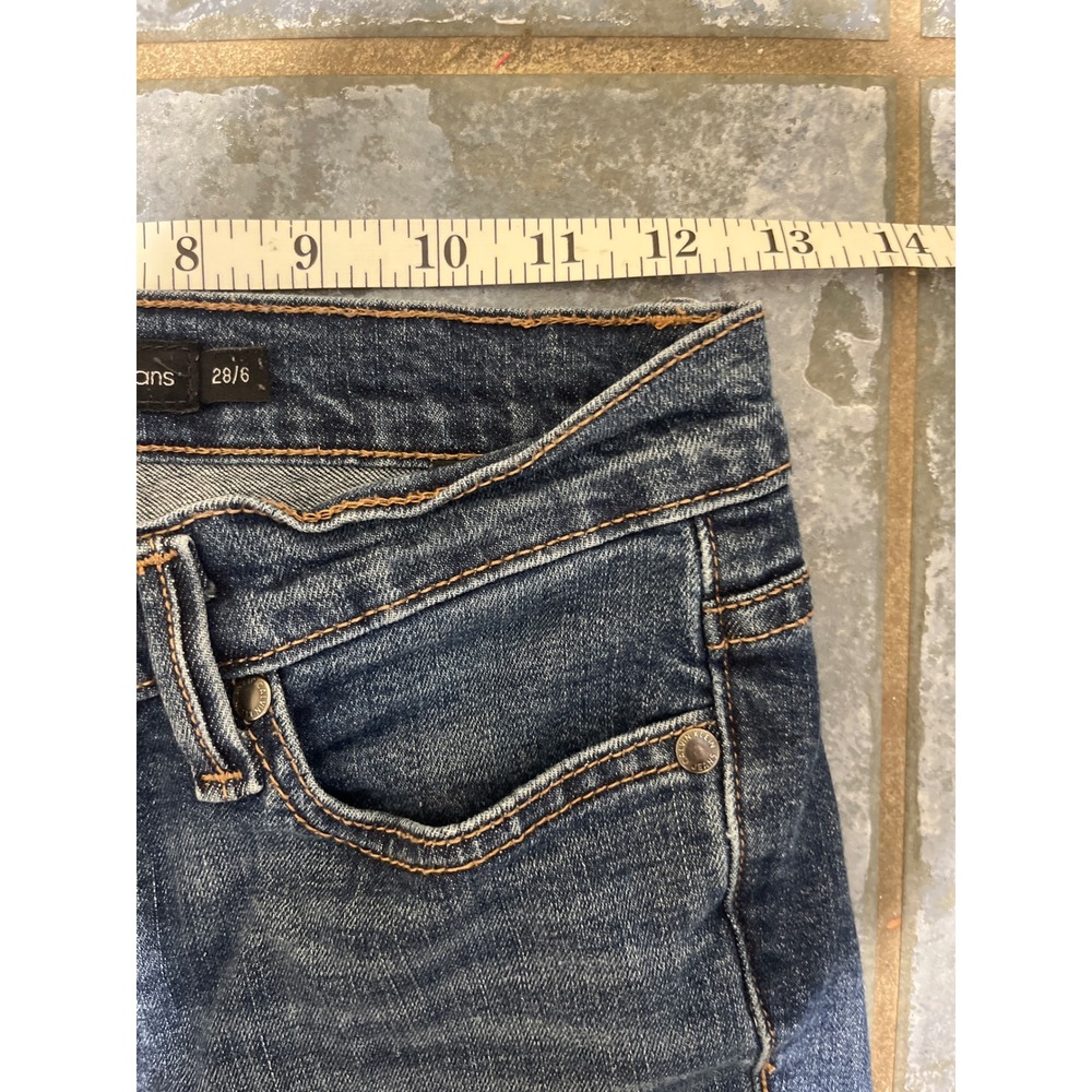 Calvin Klein Jeans Women's Size 28 Blue Ultimate Skinny Dark Wash Denim Chic‎ - Picture 4 of 11